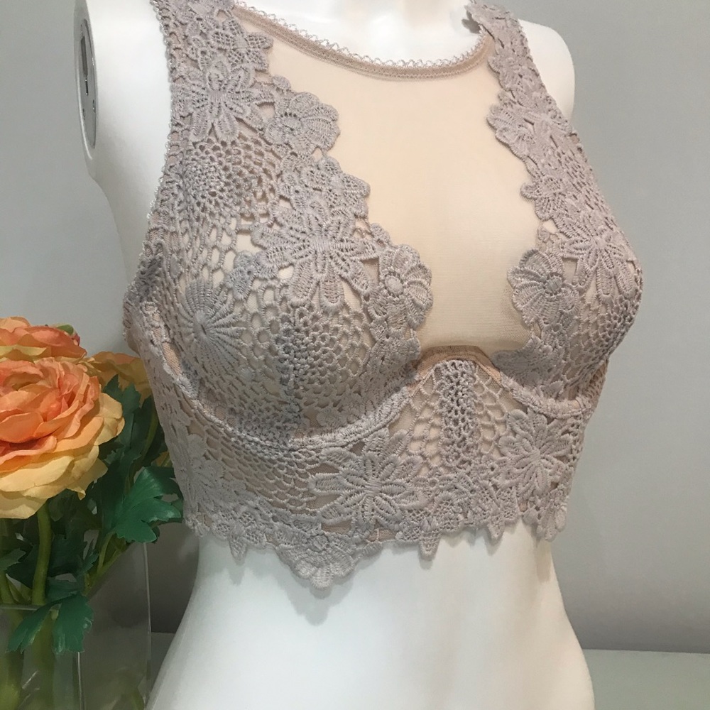 Victoria’s Secret Dream Angels Bustier Set Gray - Picture 13 of 16